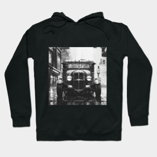 Illustration black and white Hoodie